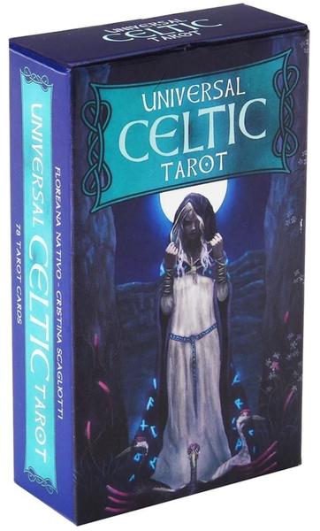 Imagem de Universal Celtic Tarot Deck Tarô Celta Wicca Baralho de Cartas de Oráculo