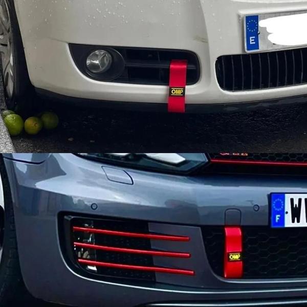 Imagem de Universal De Alta Resistência Náilon Carro Corrida Reboque Cinta Reboque Corda Pára-choques