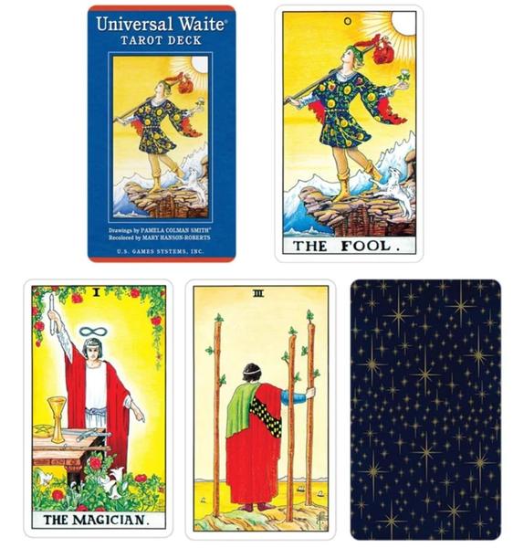 Imagem de Universal Waite Tarot Deck Tarô Universal De Rider Waite Baralho de Cartas de Oráculo