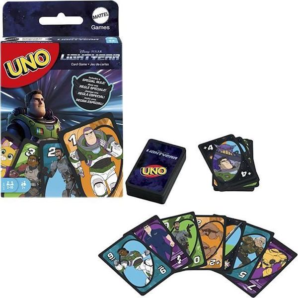 Imagem de Uno Jogo De Cartas Lightyear Mattel Hjc24