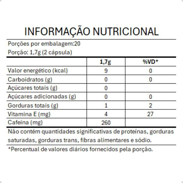 Imagem de Uplift  Energia Foco 40 Cápsulas Essential Nutrition