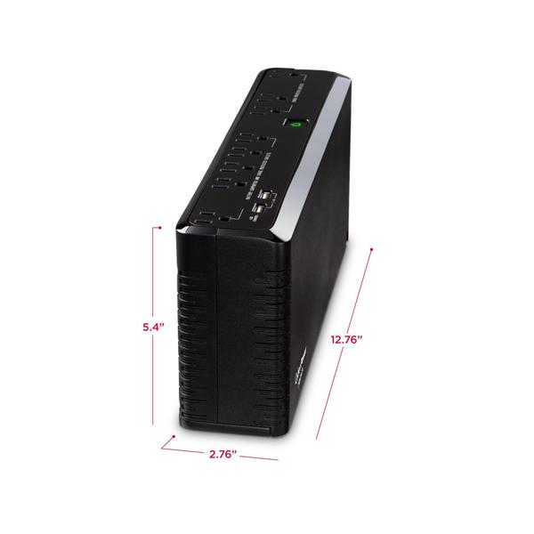 Imagem de UPS CyberPower SL700U Standby 700VA/370W 8 tomadas pretas