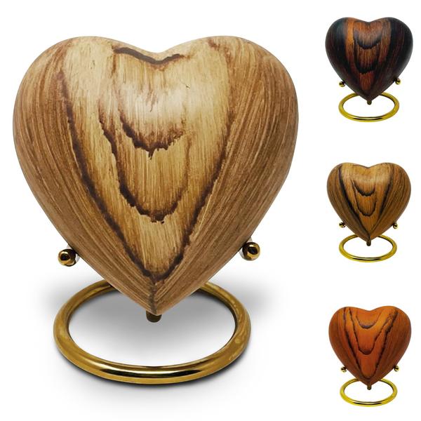 Imagem de Urna de cremação KC Katie Collection Heart Shape, capacidade de 100mL