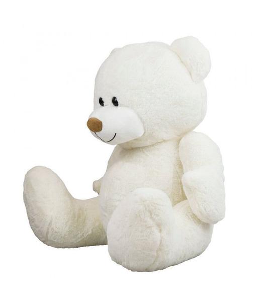 Imagem de Urso Branco Sentado Sorriso 57cm - Pelúcia