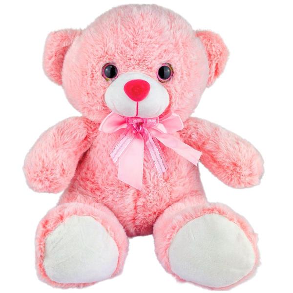 Imagem de Urso de Pelúcia Azul e Rosa Chá de Bebê Revelação Kit 2 uni