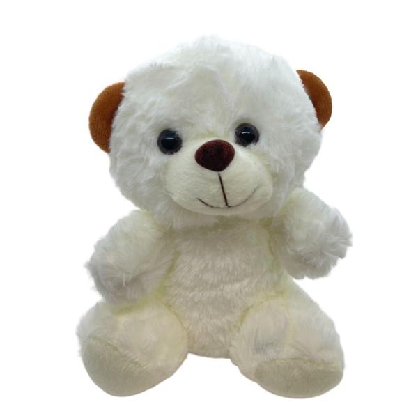 Imagem de Urso de Pelúcia - Branco - 20 cm - 1 unidade - Rizzo