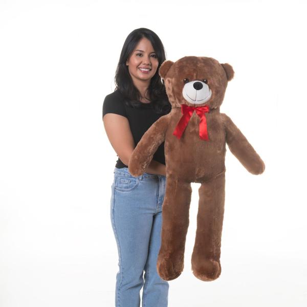 Imagem de Urso de Pelucia Gigante Urso Teddy Grande 1,10m de Altura Hipoalergênico