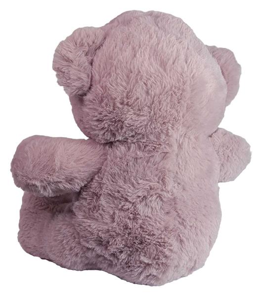 Imagem de Urso De Pelúcia Safari Com Laço Vermelho 25Cms - Roxo