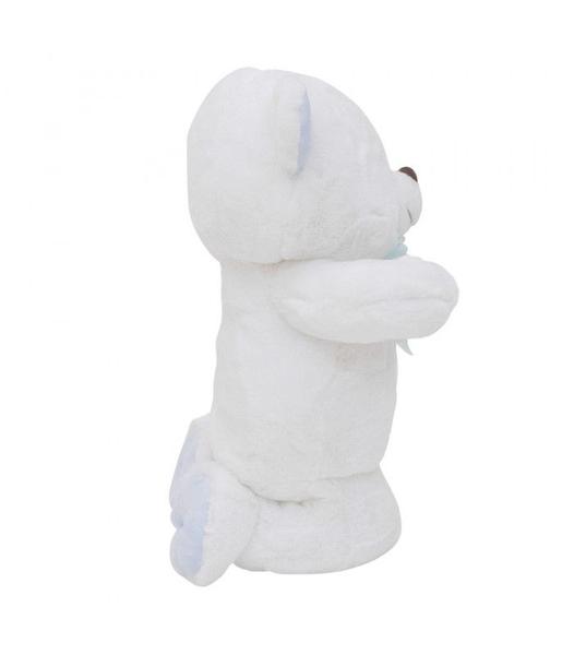 Imagem de Urso Laço Azul Rezando Pai Nosso 28cm - Pelúcia