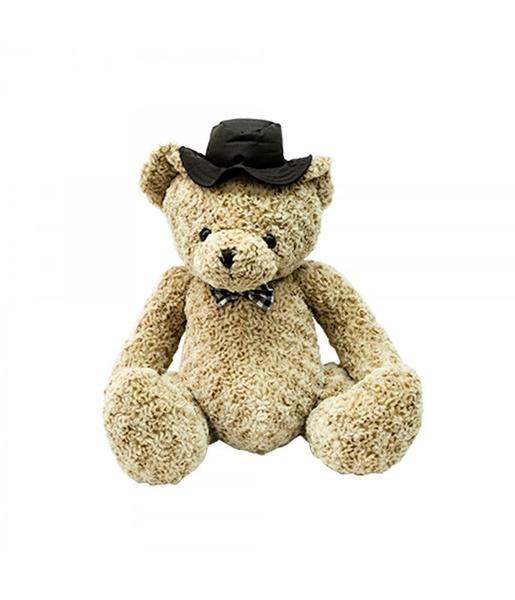 Imagem de Urso Marrom Com Chapéu 64cm - Pelúcia