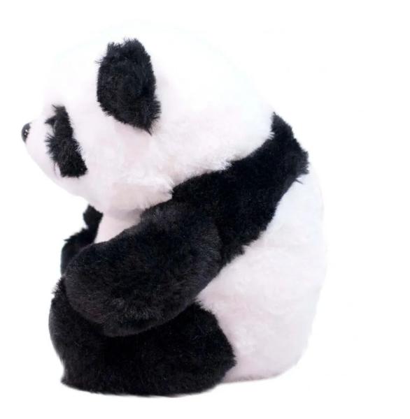 Imagem de Urso Panda Sentado 20cm Pelúcia Original Fofy Toys