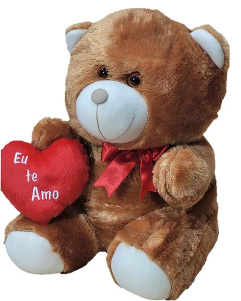 Imagem de Urso pelúcia coração 30cm