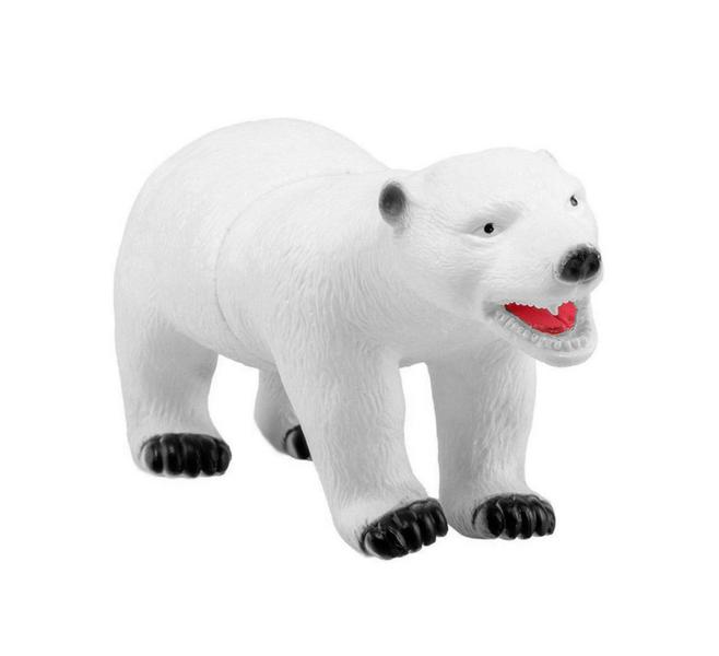 Imagem de Urso Polar De Vinil Animais Selvagens - Db Play