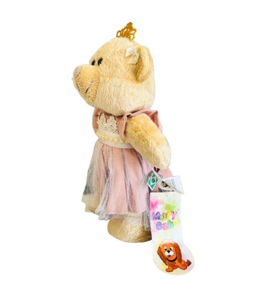 Urso Princesa Real 36 Cm 1138 Mury Baby Imagem de Urso Princesa Real 36 Cm 1138 Mury Baby