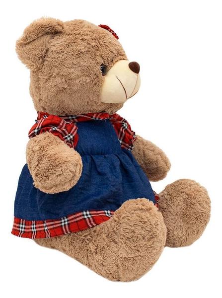 Imagem de Urso Saia Camisa Quadriculada 48cm - Pelúcia