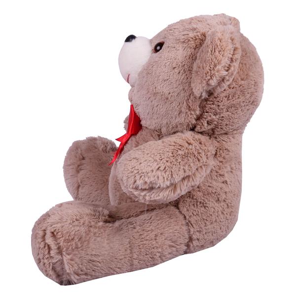 Imagem de Urso Ursinho Teddy De Pelúcia Tamanho 37cm Com Laço Cetim