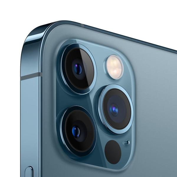 Usado: iPhone 12 Pro Max 256GB Azul Pacífico Bom Bateria 70