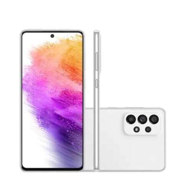 Usado: Samsung Galaxy A73 5G 128GB Branco - Muito Bom