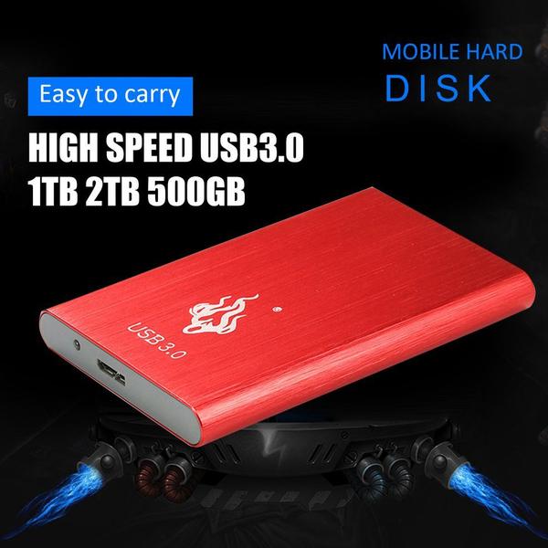 Imagem de USB 3.0 2TB 1TB Disco Rígido Externo 2.5'' HDD Fit para PC Win