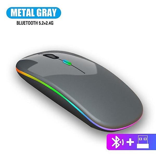 Imagem de Usb Rgb Wireless Mouse 2.4ghz para laptop ergonômico bluetooth