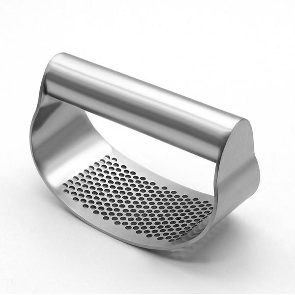 Imagem de Utensílio de cozinha em aço inoxidável Garlic Press Rocker Wokex