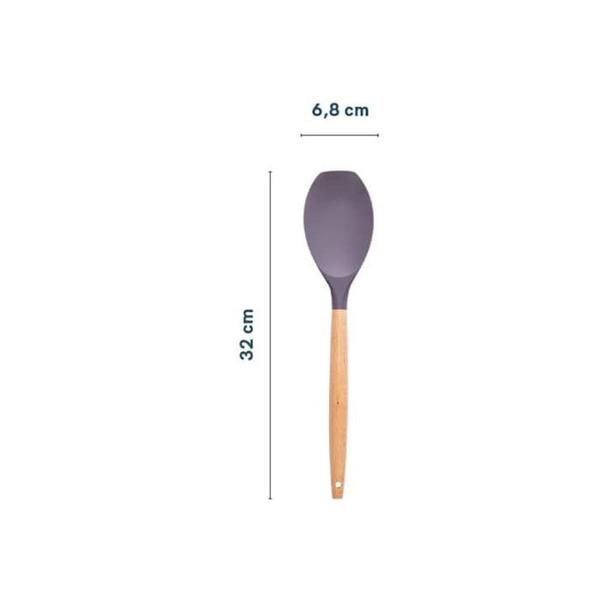 Imagem de Utensilio de Silicone: Colher Rasa