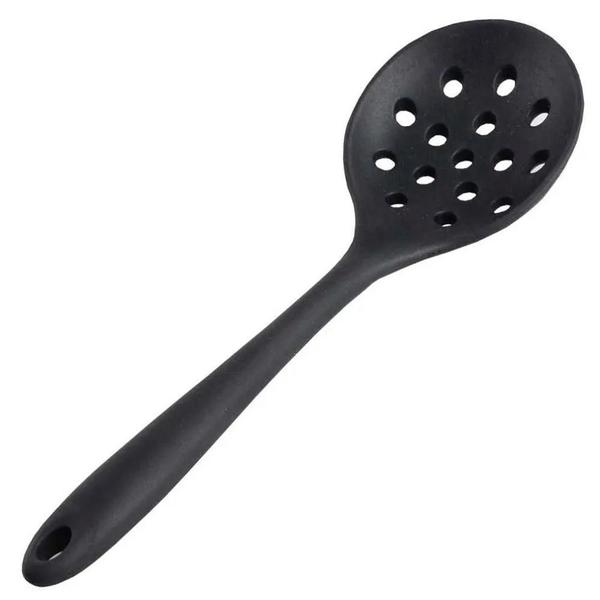 Imagem de Utensílios Cozinha Em Silicone Concha Espátula Escumadeira