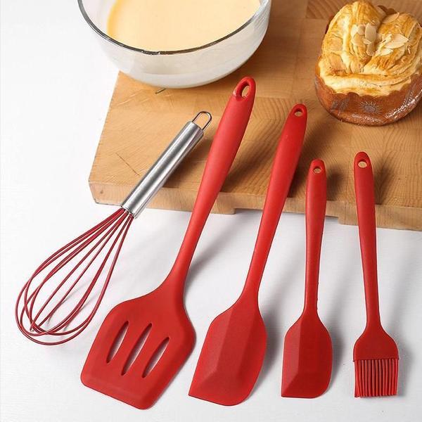 Imagem de Utensílios De Cozinha Silicone Com Fue - Kit Com 5