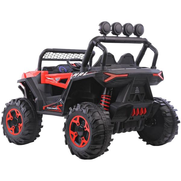 Imagem de Utv Elétrico Infantil 12V 4x4 2 Assentos Carro Buggy Controle Som Usb Luzes Bluetooth Brinqway Bw131