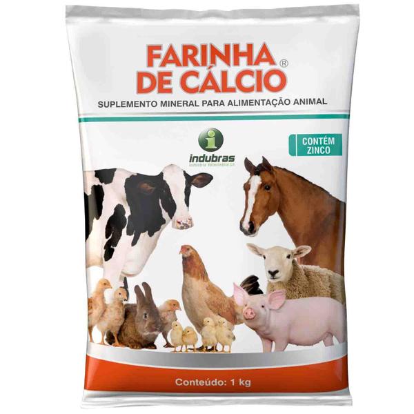 Imagem de V Farinha de Calcio 1kg - Indubras