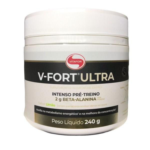 Imagem de V-Fort Ultra Pré Workout (240g) - Limão - Vitafor