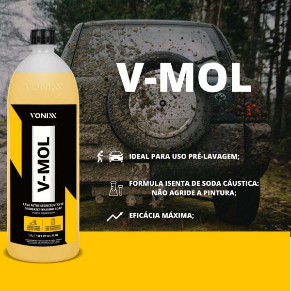 Imagem de V-Mol Vonixx Lava Auto Desincrustante Remove Barro 1,5L