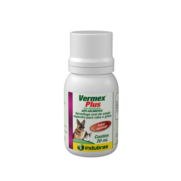 Imagem de V Vermex Plus Frasco 20ml - Indubras