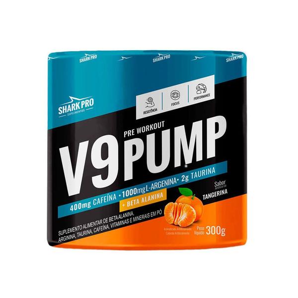 Imagem de V9 Pump 300g Sabor Tangerina Shark Pro