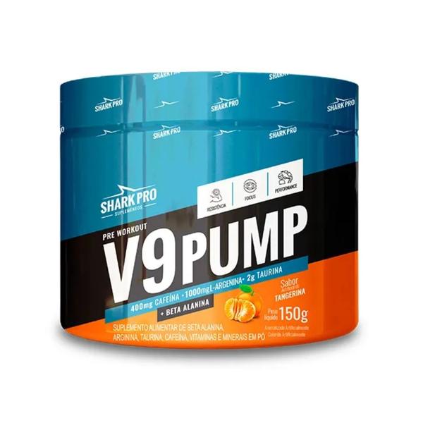 Imagem de V9 Pump Pré Treino 300g Shark Pro