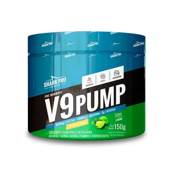 Imagem de V9 Pump Pré Treino 300g Shark Pro