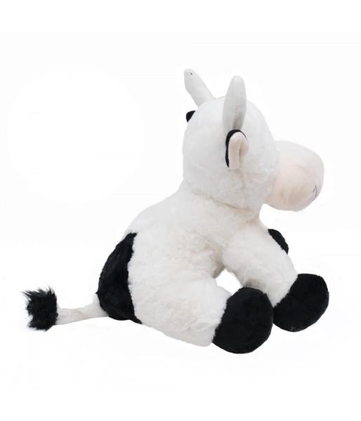 Imagem de Vaca Branca Manchas Pretas 32Cm - Pelúcia