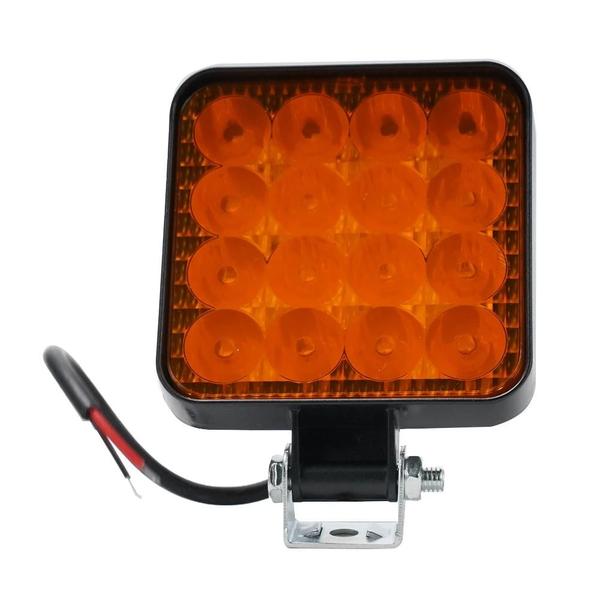 Imagem de Vagem de luz para trator off-road, 48W, 16LED, Iluminação de trabalho para caminhão, 12V, 1pc