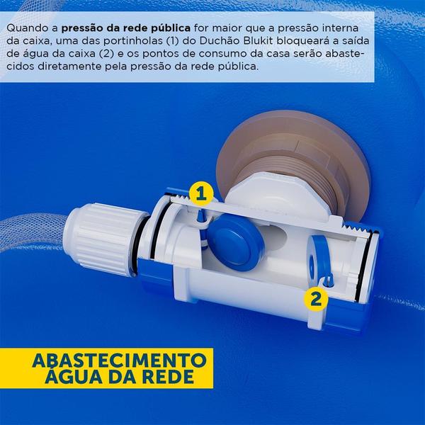 Imagem de Valvula Alternadora de Pressao para Caixa de Agua Blukit