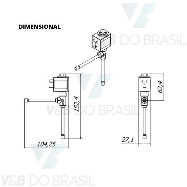 Imagem de Válvula Bobina 14w 220/240v Thermoval 20772