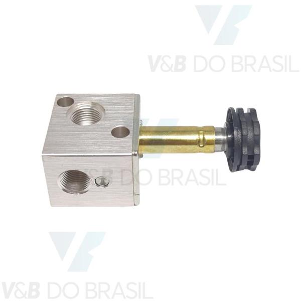 Imagem de Válvula de Alívio Compressor 220v C/ 2 Tampões 1/8" (Kit 4)