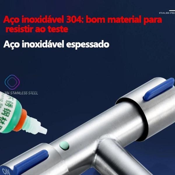 Imagem de Válvula de ângulo multifuncional para vaso sanitário, aquecedor de água, dupla finalidade, distribuidor de água