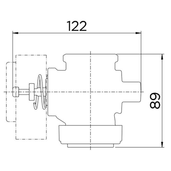 Imagem de Válvula de Descarga 484 Alta Pressão Docol 1.1/4''