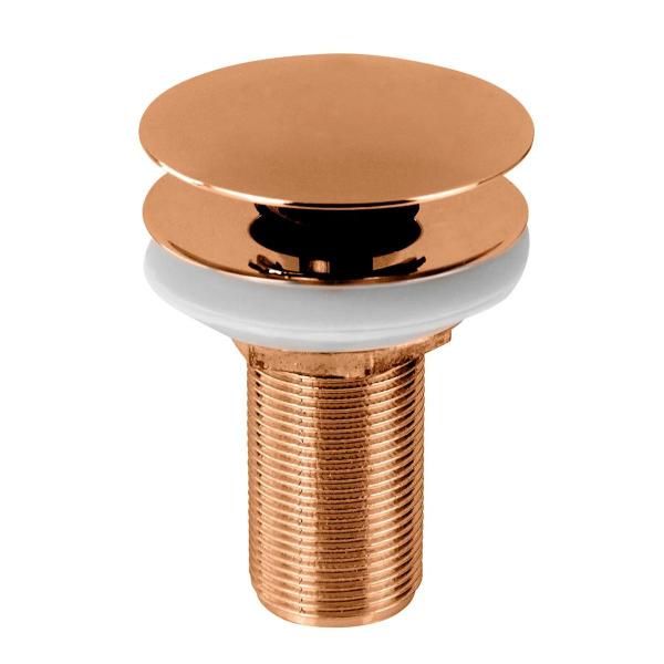 Imagem de Válvula de Escoamento para Banheiro Click Up 7/8" - Rose Gold