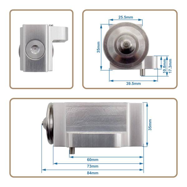 Imagem de Válvula de Expansão Ar Condicionado Automotivo Compatíveis para Volkswagen Jetta, Passat e Tiguan, Audi Q3