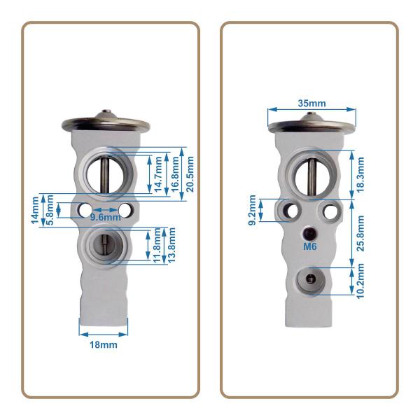 Imagem de Válvula de Expansão Ar Condicionado Automotivo Compatível Nissan Kicks 2017 em Diante