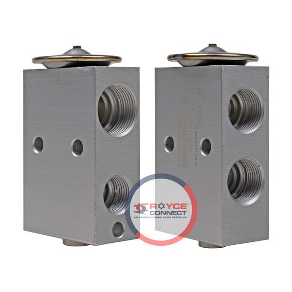 Valvula de Expansao Block 2.T Spheros R134a Motoniveladora