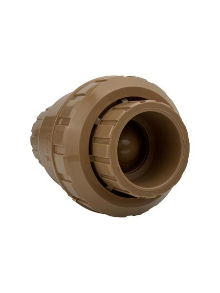 Imagem de Válvula De Retenção Soldável 25mm PVC Marrom - Higiban