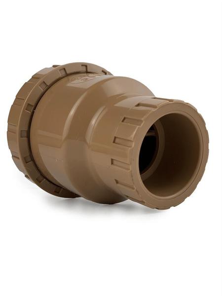 Imagem de Válvula De Retenção Soldável 40Mm - 1 1/2 Pvc Marron Higiban