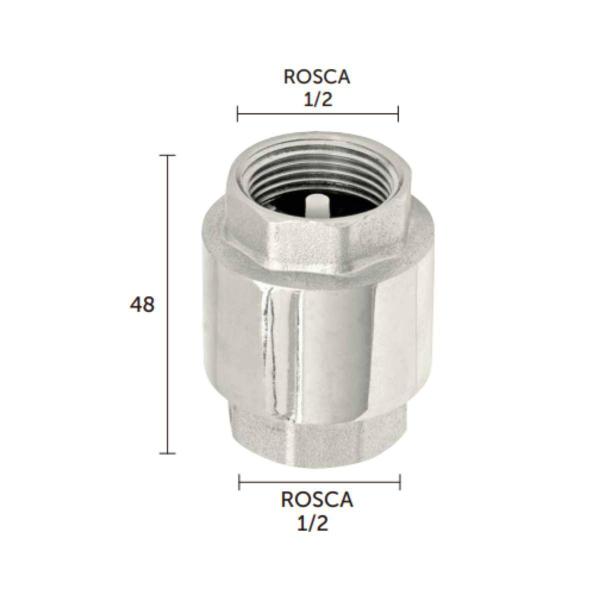 Imagem de Válvula de Retenção Vertical Universal Blukit